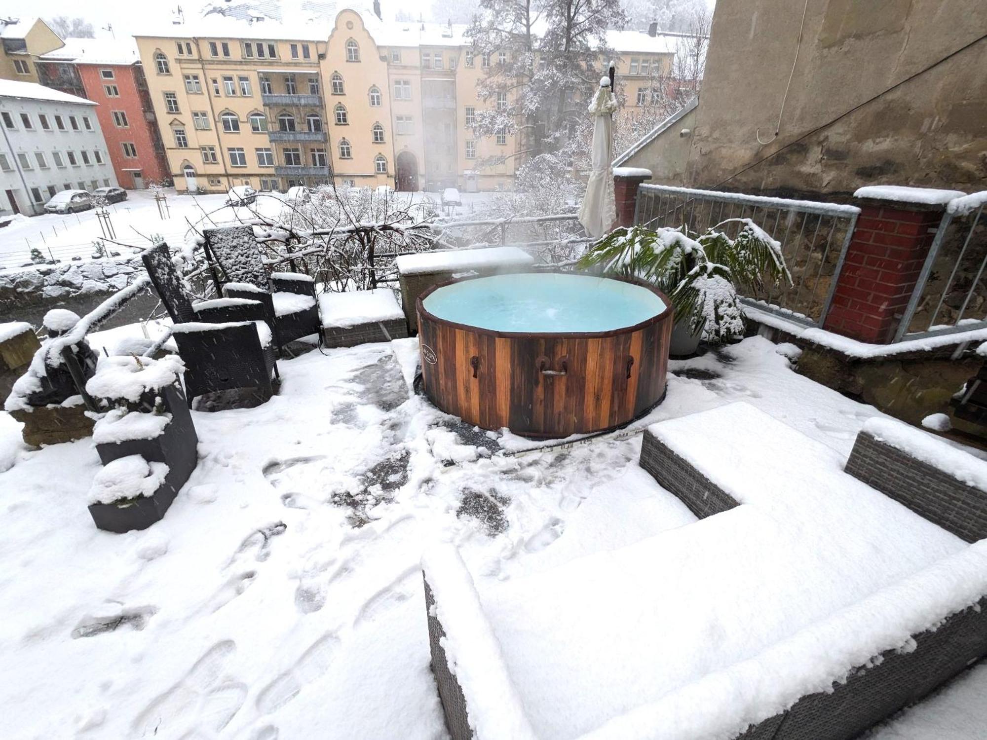 Zi1 - Urlaubsmagie - Erholung Mit Whirlpool & Sauna Sebnitz Extérieur photo